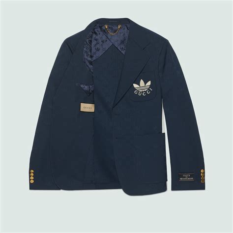 Gucci Polyester twill padded jacket